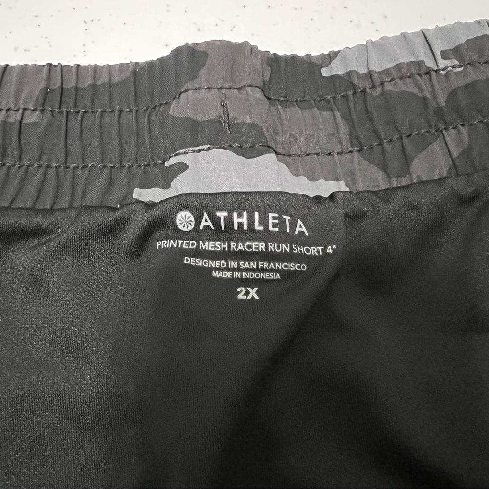 Athleta Mesh Racer Run Shorts - Picture 5 of 13
